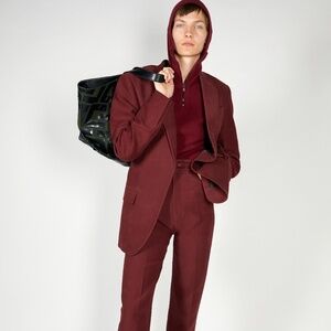 Phoebe Philo Celine Red Cotton Blazer